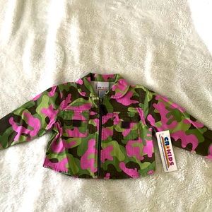 Little girls 3T Camo Jacket NWT